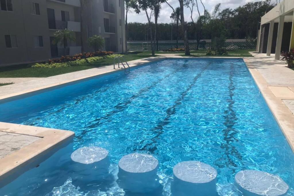 Vive Tus Vacaciones, Depa Nuevo Playa Del Carmen Apartment Bagian luar foto