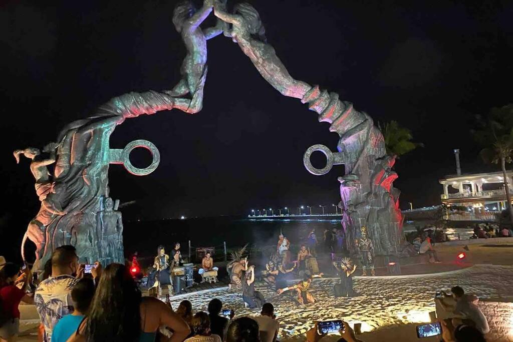Vive Tus Vacaciones, Depa Nuevo Playa Del Carmen Apartment Bagian luar foto
