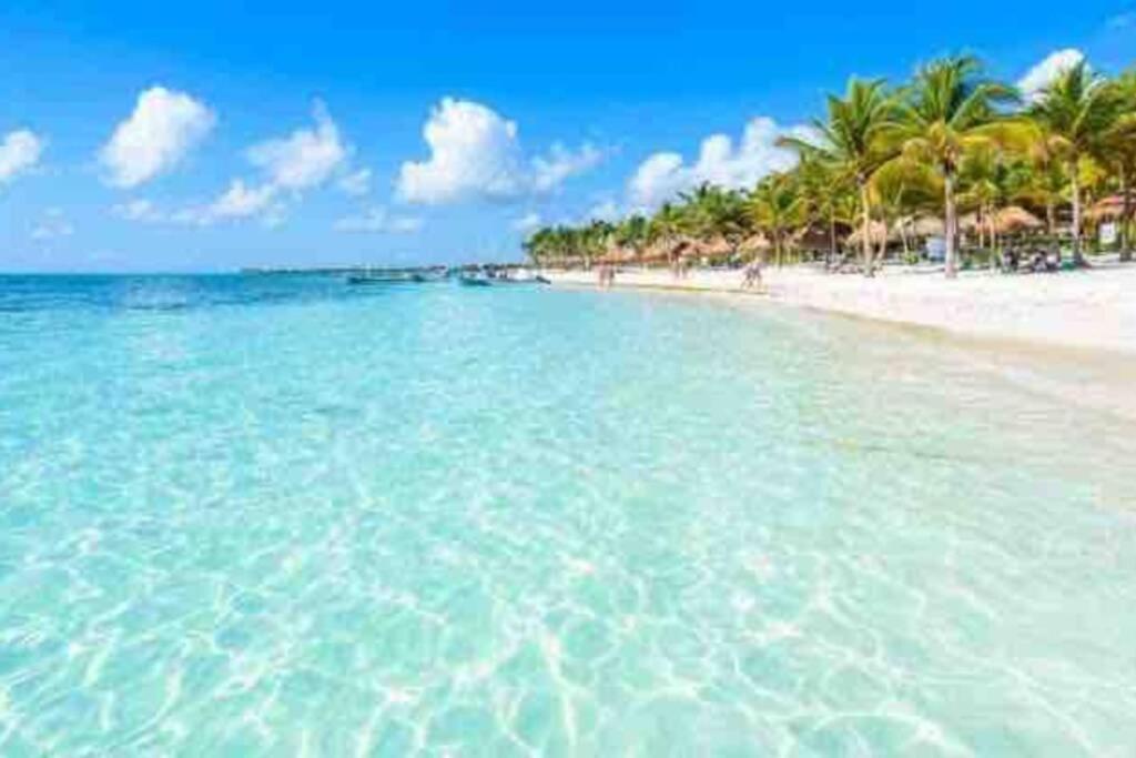 Vive Tus Vacaciones, Depa Nuevo Playa Del Carmen Apartment Bagian luar foto